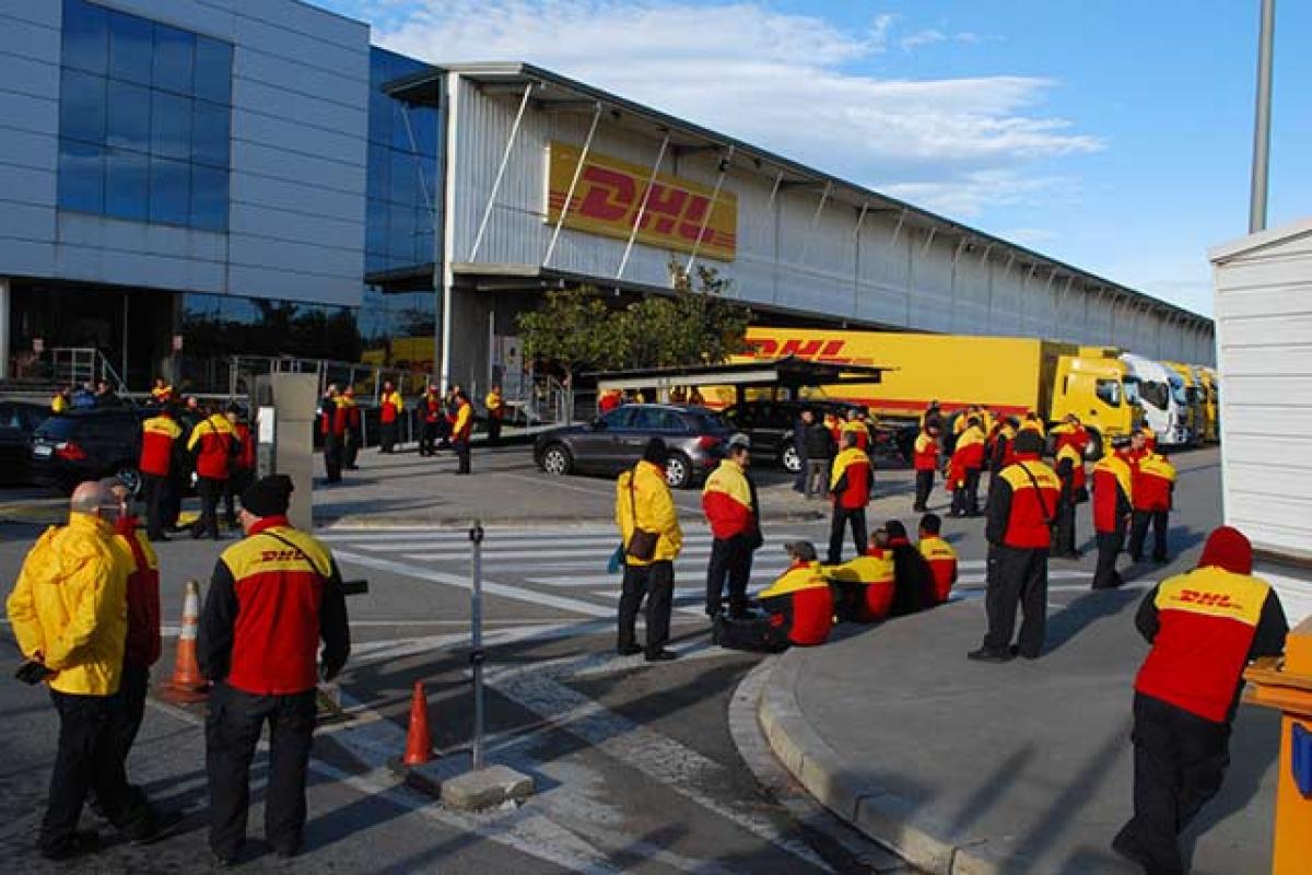Accidente DHL