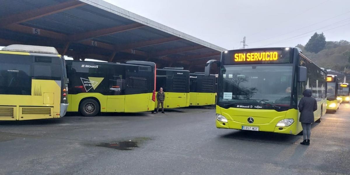 Cocheiras dos autobuses urbanos de Santiago de Compostela