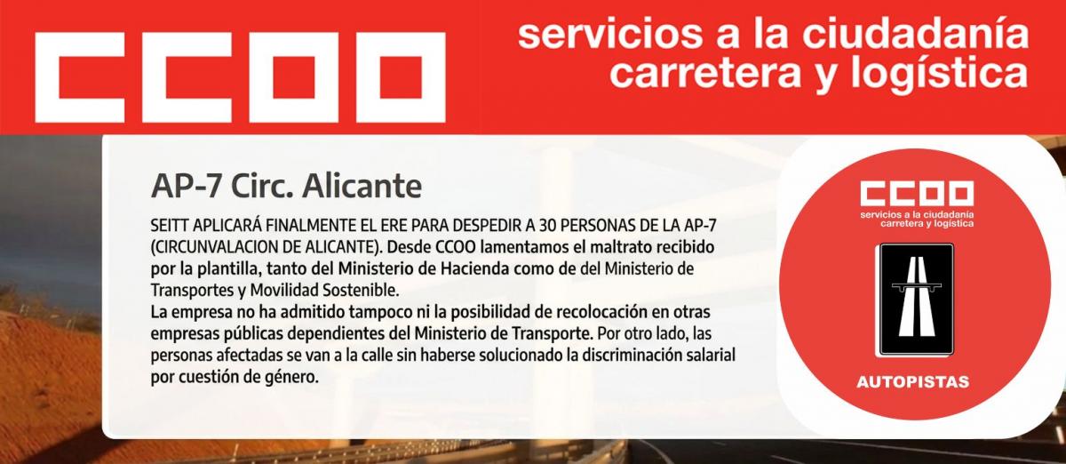 Peaje de la AP-7 en Alicante
