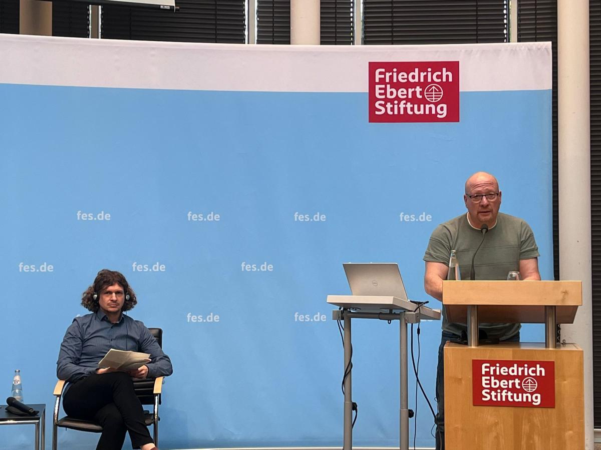 Fernando Muñoz, interviene de la Alianza Global de UNI sobre Amazon