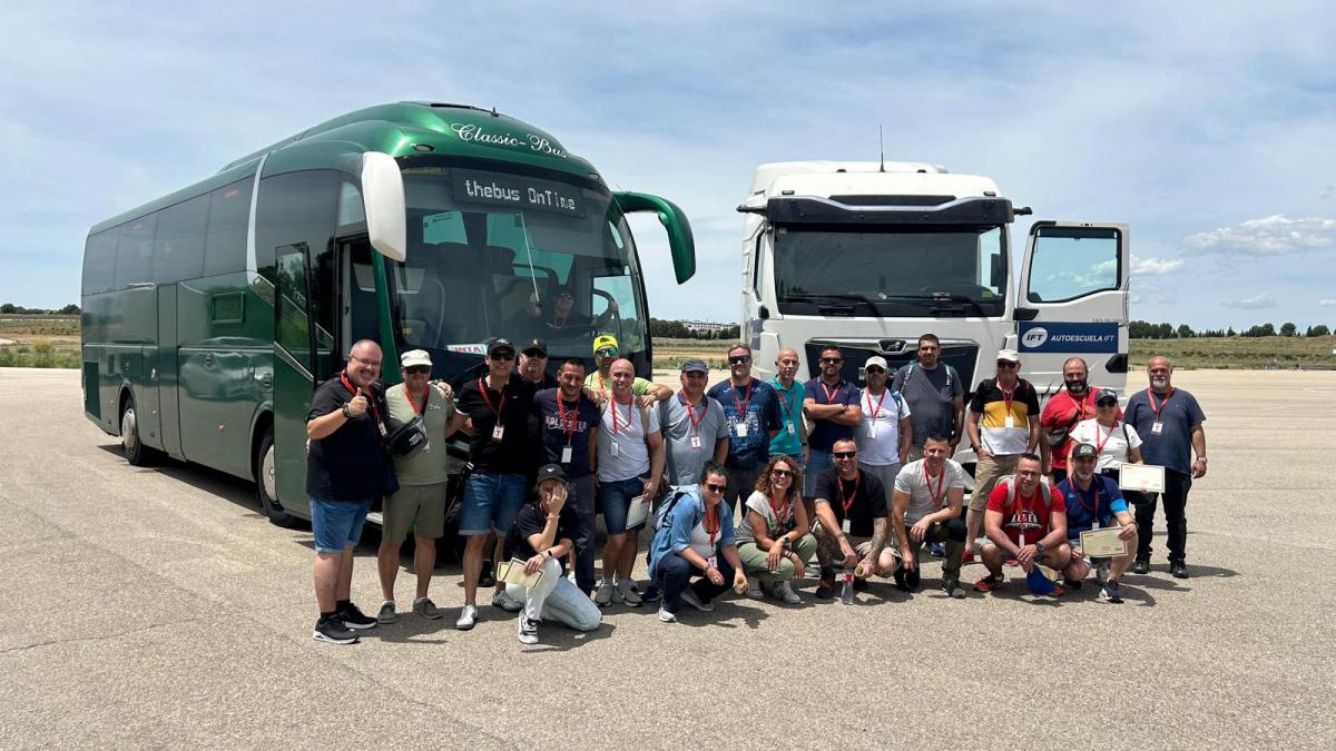 Los días 1 y 2 de junio se ha celebrado en las instalaciones del INTA en Madrid el plan formativo subvencionado por el Ministerio de Transportes y Movilidad Sostenible