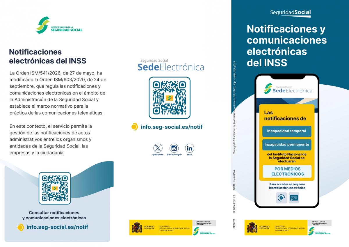 Nuevas notificaciones electrónicas de la Seguridad Social