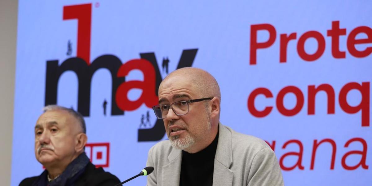 Unai Sordo presenta en rueda de prensa el 1 de Mayo