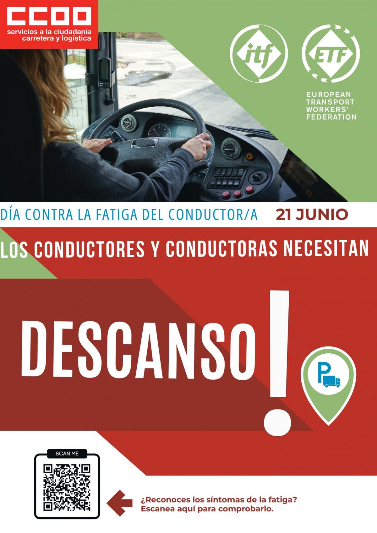 DÍA DE LA FATIGA DEL CONDUCTOR 21 DE JUNIO - CAMPAÑA 2026