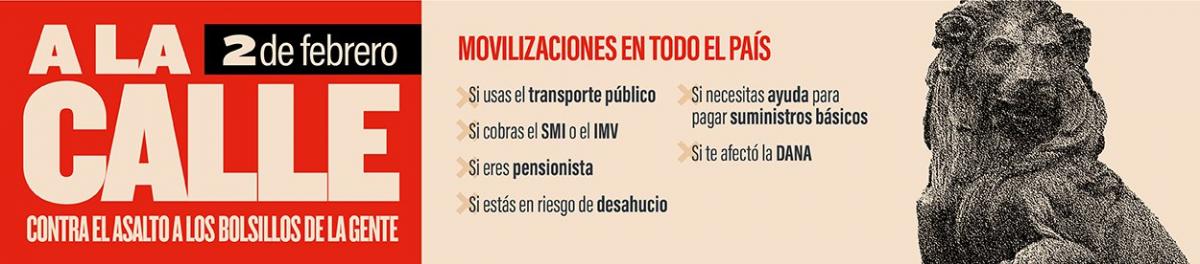 CCOO y UGT convocan movilizaciones por la anulacin de las medidas sociales que PP, VOX y Junts rechazaron ayer en el Congreso